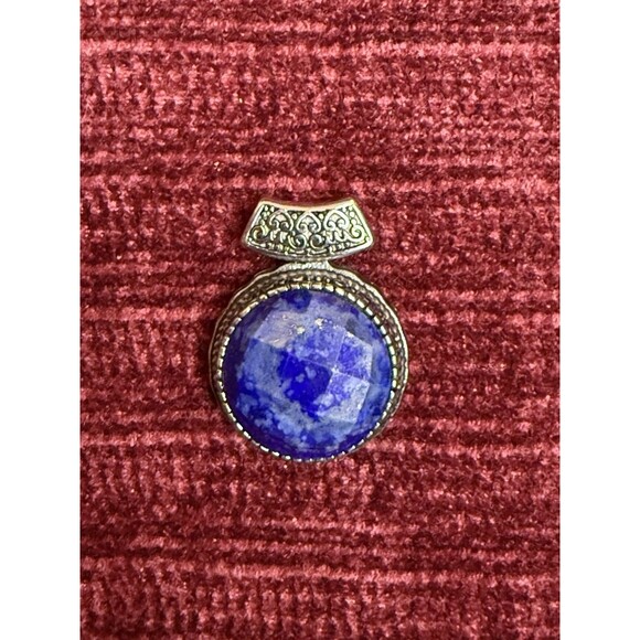 🔥Blue Lapis Lazuli Pendant Superior Stainless Steel 316L Artesian Bali $385